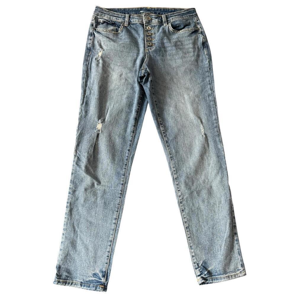 INC Denim Mid Rise Straight Leg Jeans - Size 8/29